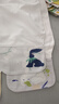 babycare隔汗巾兒童純棉幼兒園墊背巾寶寶吸汗巾紗布格林一家24*42cm(3條) 曬單實拍圖