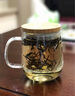 尚明耐熱玻璃泡茶杯茶水分離帶過濾花茶杯居家辦公帶蓋帶把個人綠茶杯 500ml 曬單實拍圖