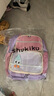 SHUKIKU趣萌萌兒童護(hù)脊書包高顏值小學(xué)生超輕減負(fù)背包雙肩包 桔梗紫 M碼  曬單實(shí)拍圖