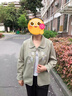 俞兆林媽媽裝中老年套裝女繡花長袖翻領(lǐng)新款春秋裝洋氣質(zhì)毛呢奶奶裝衣服 淺灰色 XL  【建議100斤以內(nèi)】 曬單實(shí)拍圖