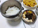 耐吉佳德國雙層真空保溫飯盒超長保溫便攜式便當(dāng)盒超大容量保溫湯壺 雙層真空保溫桶【米色】  1.2L 曬單實拍圖