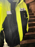 摩多狼（MOTOWOLF）摩托車分體式雨衣雨褲套裝電動車防水雨服摩旅機車騎行全身防暴雨 熒光黃[前后警示燈/帶鞋套] M碼[內(nèi)透氣不悶熱]130斤左右 曬單實拍圖