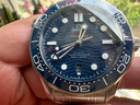 歐米茄（OMEGA）【二手99新】歐米茄海馬300/150男表全自動(dòng)機械日歷顯示防水夜光潛水表瑞士腕表 24全套藍鋼210.30.42.20.03.001 曬單實(shí)拍圖