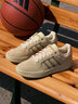 adidas ENTRAP美式校園風(fēng)運(yùn)動(dòng)板鞋少年感復(fù)古籃球鞋男女阿迪達(dá)斯 淺芥末綠/深綠JS3007   40.5 曬單實(shí)拍圖