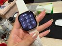 Apple/蘋果 Watch Series 10 智能手表GPS款46毫米玫瑰金色鋁金屬表殼淡桃粉色運(yùn)動型表帶S/M MX293CH/B 曬單實(shí)拍圖