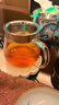 德國進(jìn)口品質(zhì)耐熱玻璃公道杯分茶器茶漏一體茶海過濾公杯功夫茶具加厚高檔套裝的 圓潤公杯+304卡漏【400】 曬單實(shí)拍圖