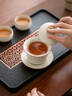 蘇氏陶瓷（SUSHI CERAMICS）汝窯茶具茶壺蓋碗主人杯帶茶盤功夫茶具平價禮品團購款J1220 曬單實拍圖