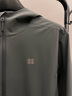KOLON SPORT/可隆戶外軟殼夾克 男子防潑水透濕耐磨輕量外套 LHJK5AN021-DG 深綠色 M 170/92A 曬單實(shí)拍圖