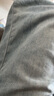 唐獅【TJ】高腰顯瘦遮肉闊腿褲春季新款寬松百搭牛仔褲淺色長(zhǎng)褲 淺藍(lán) 28 曬單實(shí)拍圖