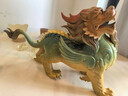 銅師傅《金背貔貅》客廳 桌面 銅擺件 家居裝飾工藝品 曬單實(shí)拍圖