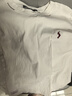 PSO Brand老錢(qián)風(fēng)220克棉羅紋彈力可愛(ài)刺繡小狗短袖t恤女款上衣夏 象牙白 White L 曬單實(shí)拍圖