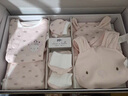 戴維貝拉（DAVE＆BELLA）初生寶寶棉衣服新生兒禮盒見面禮嬰兒衣服套裝8件套 曬單實拍圖