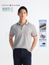 Tommy Hilfiger【輕柔感】夏季男裝透氣珠地網眼短袖T恤鑲邊翻領POLOJ9195 曬單實拍圖