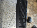 羅技（Logitech）MK345無線辦公鍵鼠套裝 寬大掌托 舒適鍵入體驗(yàn) 全尺寸 帶無線2.4G接收器 黑色 曬單實(shí)拍圖