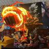 海賊王太陽(yáng)神尼卡草帽路飛動(dòng)漫手辦大擺件場(chǎng)景雕像禮物二次元模型 火路飛可發(fā)光 曬單實(shí)拍圖