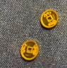行金銀中足金999五帝幣手鏈轉(zhuǎn)運珠金錢幣DIY編繩手串手繩 生日禮物 雍正通寶（克重多退少補(bǔ)） 約0.5g 曬單實拍圖