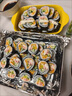 壽司海苔大片整張做紫菜片包飯專用材料新海苔大片食材飯團(tuán)家用 專業(yè)級(jí)壽司海苔200張 曬單實(shí)拍圖