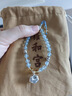 【北京直發(fā)】海寶藍水晶手串草莓晶香灰手鏈琉璃發(fā)晶綠幽靈 海寶藍手串（平安，諸事順利） 曬單實拍圖