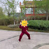 李寧（LI-NING）太極服女裝高端2025新款透氣清爽提花面料八段錦太極練功服男全套 絳紅色 【透氣清爽】 M (身高165-168cm體重115-130斤) 曬單實(shí)拍圖