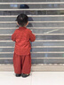 G.DUCKKIDS小黃鴨一周歲衣服男寶寶抓周禮服中國風(fēng)漢服百天滿月嬰兒套裝春秋 蛇年+香囊 90 建議1~2歲【 80-90cm】cm 曬單實(shí)拍圖