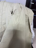 GXG男裝 淺綠色條紋七分袖襯衫 24年夏季新品G24X232031 淺綠色 2XL 曬單實(shí)拍圖