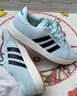 adidas「面包鞋」GRAND COURT BASE 00s休閑低幫板鞋男女阿迪達(dá)斯 薄荷綠/黑色/漢玉白   38 曬單實(shí)拍圖