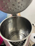 美的（Midea）電熱水壺家用電水壺?zé)畨?雙層防燙 0涂層食品級304不銹鋼 1500W快速沸騰 1.7L大容量 HJ1705 曬單實(shí)拍圖
