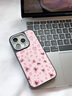 FUNNY RICH愛心粉豹紋適用iPhone16ProMax手機殼蘋果15plus新款磁吸保護套14女款防摔13高級潮流甜酷個性 黑框（磁吸款） iPhone 15 Pro 曬單實拍圖