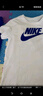 NIKE  3BRAND 耐克男女童純棉短袖T恤+短褲2件套裝夏季新款短袖套裝 奧海藍（1259） 160 /76 【建議身高152-158cm】 曬單實拍圖