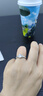 老鳳祥一克拉摯愛余生銀戒指女單戒表白結(jié)婚紀(jì)念日情人節(jié)禮物女友老婆 曬單實拍圖