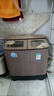 揚(yáng)子洗衣機(jī)半自動(dòng)大容量家用雙桶雙缸洗衣機(jī)脫水雙筒 6.2公斤玻璃面板-小型款 曬單實(shí)拍圖