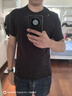 迪卡儂短袖速干衣男訓(xùn)練寬松半袖上衣運(yùn)動(dòng)t恤男RUNM2501394黑色T恤L 曬單實(shí)拍圖