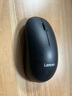聯(lián)想（Lenovo）無(wú)線鼠標(biāo) 辦公鼠標(biāo)便攜鼠標(biāo) 筆記本鼠標(biāo) 電腦鼠標(biāo) M26黑 帶無(wú)線2.4G接收器 曬單實(shí)拍圖