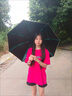 京品小米雨傘24骨傘全自動(dòng)節(jié)節(jié)收大號防曬防紫外線戶外旅游便攜車載遮陽傘 (安全防回彈)梧桐米 24骨 曬單實(shí)拍圖