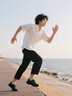 康奈男士休閑運動鞋2025年新款秋季軟底舒適健步鞋皮鞋男18255078 黑色 42 曬單實拍圖