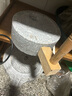 洛滑家用小石磨小型磨五谷雜糧老式復(fù)古手動(dòng)推豆?jié){磨盤迷你豆?jié){機(jī) 20*30標(biāo)配 升級(jí)加厚（配大禮包） 曬單實(shí)拍圖