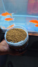 德瑞水族 魚食金魚飼料錦鯉魚料草金魚小型魚通用魚糧 小粒480g 曬單實(shí)拍圖