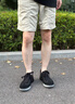 愛步（ECCO）休閑板鞋男 25年秋季新款簡約拼色休閑鞋運動男鞋 街頭球鞋539834 黑色53983451052 41 曬單實拍圖