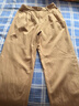 茵曼2025夏裝新款九分褲哈羅褲通勤橡筋腰蘿卜褲 卡其色 29 曬單實(shí)拍圖