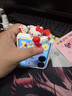 彩系小米mix flip手機(jī)殼新款折疊防摔保護(hù)殼mixflip2外殼皮紋鉸鏈全包彈簧鉸鏈卡通當(dāng)支架腕帶保護(hù)套 磁吸鉸鏈白色殼-KT貓頭+ KT鏈 小米MIX Flip2 曬單實拍圖