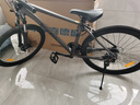 喜德盛（xds）山地車黑客380避震前叉21速變速鋁合金車架 黑/灰色17 曬單實(shí)拍圖