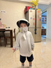 WCZ日本兒童防曬衣夏季2025童童輕薄外套冰絲新款寶寶防曬服 經(jīng)典灰 135 _建議身高131-135cm 曬單實(shí)拍圖