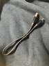 聯(lián)浦充電寶數(shù)據(jù)線移動電源手機充電線typec短款快充25cm電源線適用蘋果vivo小米華為榮耀oppo便攜充電 黑色 安卓【梯形接口】充電正反 0.25m 曬單實拍圖