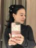 向晚發(fā)夾發(fā)卡復古緞面蝴蝶結抓夾女氣質(zhì)低馬尾夾后腦勺夾子頭飾發(fā)夾 曬單實(shí)拍圖