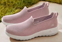 斯凱奇（SKECHERS）七夕禮物女鞋夏季透氣懶人一腳蹬健步鞋軟底輕便休閑運動鞋124187 曬單實拍圖