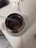 恩爾美保溫杯大容量便攜款茶水分離保溫杯壺學(xué)生新款2000毫升戶外運動款 【高級白】1500ml保冷熱/有茶倉 曬單實拍圖
