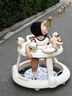 倍貝樂嬰兒學(xué)步車嬰兒2025款防側(cè)翻手寶寶推行款1-3歲幼兒助步車 卡其【音樂+萬向折疊】 曬單實(shí)拍圖