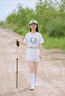 BARRY BANNY女童半身裙白色裙子2025夏季新款女孩裙裝中大童裙褲 白色裙子 165 cm（100-120斤） 曬單實拍圖