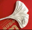CS中國白銀 銀杏銀葉子泡茶煮水神器足銀999.9養(yǎng)生銀樹葉片軟化水質(zhì) 足銀999.9 銀杏葉【10g】 曬單實(shí)拍圖