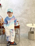 G.DUCKKIDS兒童裝男童春秋裝套裝2024新款春秋款中大童春季男孩帥氣衛(wèi)衣運動 藍色春秋款 120cm 曬單實拍圖
